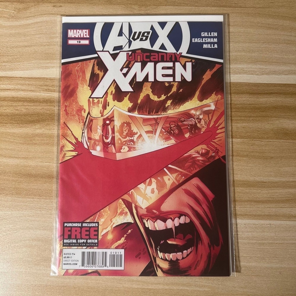 X-MEN UNCANNY #19 MARVEL COMICS AVX DECEMBER‎ 2012